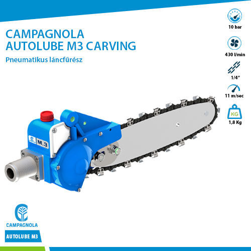 Picture of CAMPAGNOLA - Autolube M3 Carving - Pneumatikus láncfűrész
