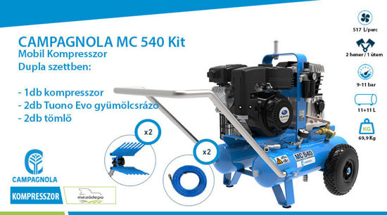 Picture of CAMPAGNOLA - MC 540 Mobil Kompresszor Kit