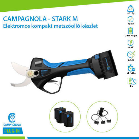 Picture of kifutott termék - CAMPAGNOLA - Stark M - Elektromos kompakt metszőolló készlet