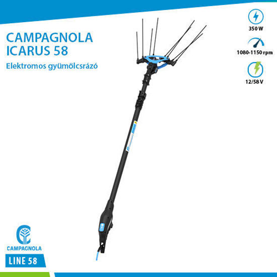 Picture of CAMPAGNOLA Icarus 58 - Elektromos gyümölcsrázó készlet