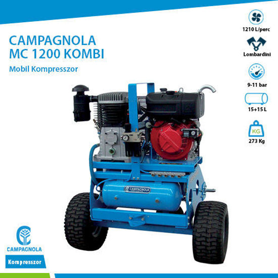 Picture of CAMPAGNOLA - MC 1200 KOMBI Mobil Kompresszor