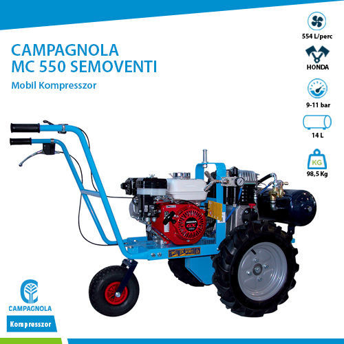 Picture of CAMPAGNOLA - MC 550 SEMOVENTI Mobil Kompresszor
