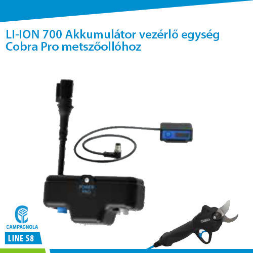 Picture of LI-ION 700 Akkumulátor vezérlő egység Cobra Pro metszőollóhoz