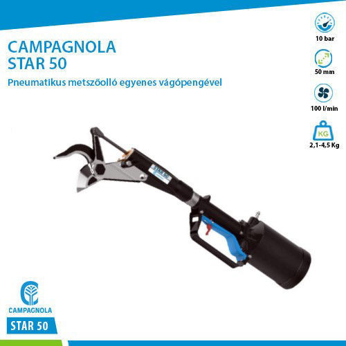 Picture of CAMPAGNOLA Star 50 - Pneumatikus magassági ágvágó egyenes pengével (kiterjesztő rúd nélkül)
