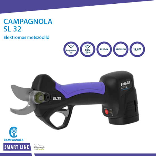 Picture of Smart Line SL32 V1 - by Campagnola - Elektromos kompakt metszőolló készlet, 1 db akkumulátorral