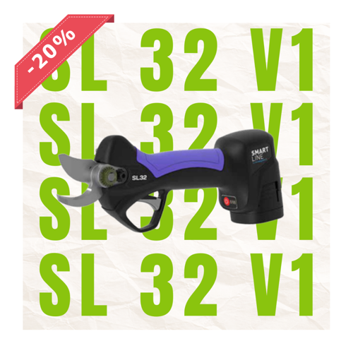 Picture of Smart Line SL32 V1 - by Campagnola - Elektromos kompakt metszőolló készlet, 1 db akkumulátorral