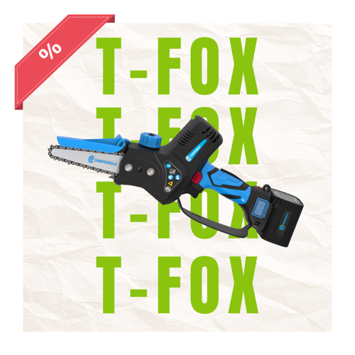 Picture of CAMPAGNOLA - T-FOX - Elektromos kompakt láncfűrész készlet - KIFUTÓ TERMÉK (készletzáró akció)